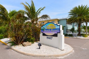 Barefoot Beach Resort sign